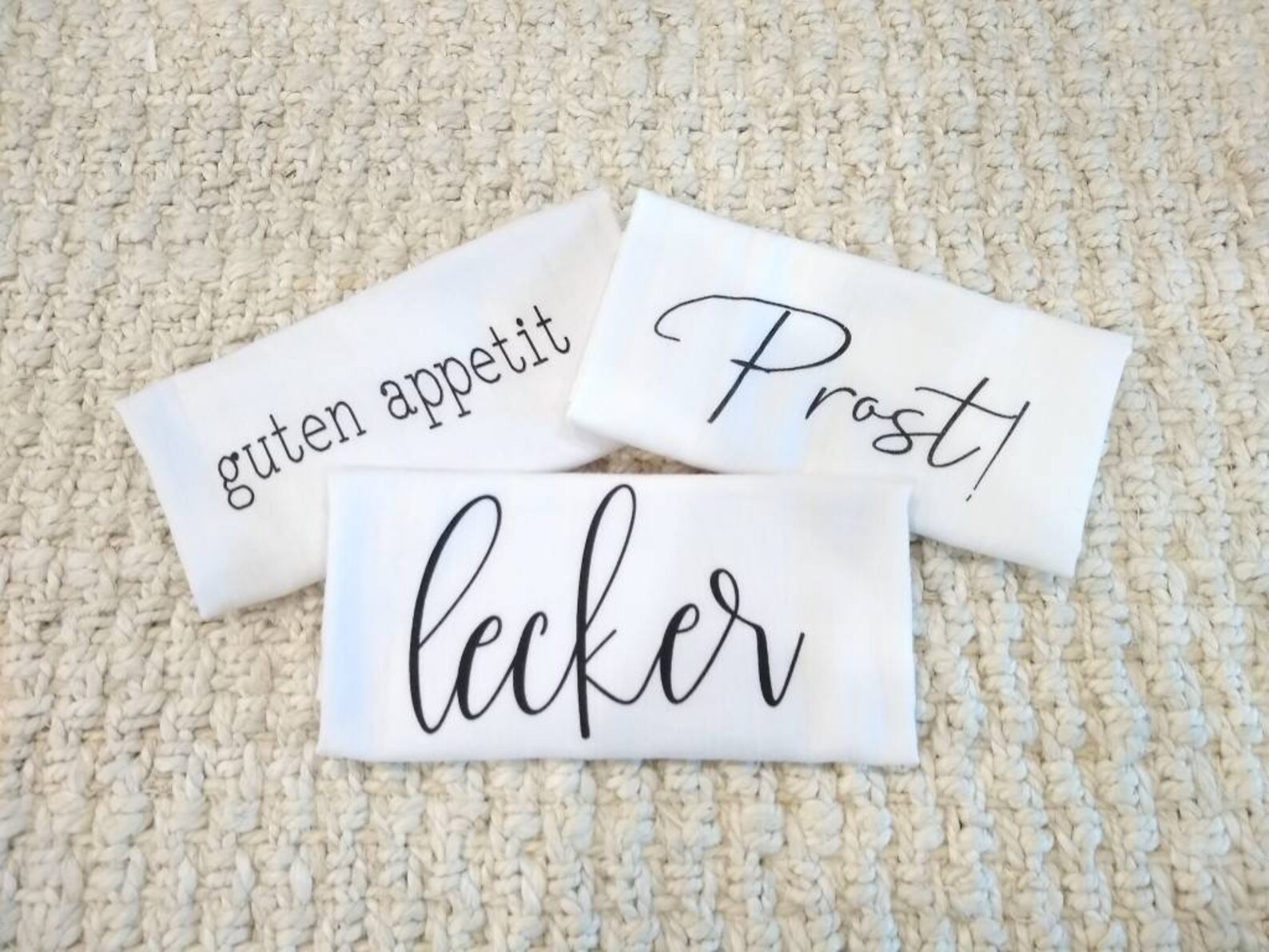 Germany Kitchen Towels German tea towels Guten Appetit Etsy