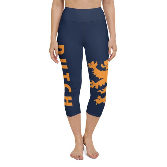 Dutch Leggings, Capri, Dutch Gift, Yoga Capri Leggings, Dutch Lion, Dutch  Heritage, Gift, Running, Dutch Apparel, Fitness, Christmas Gift 