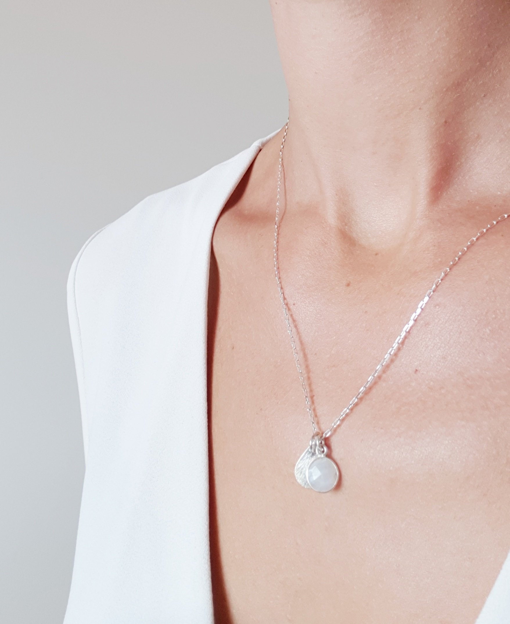 Moonwalk No. 3 Necklace - Silver main image 1
