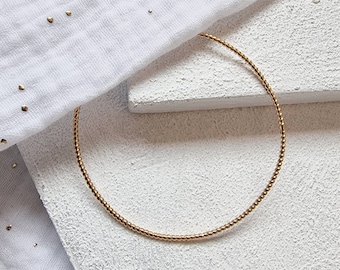 Gold plated stackable bangle/ textured bangle/ 16k gold plated bracelet/minimalist bangle/ 3 microns gold plated/minimalist bracelet