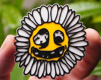 Imán "Crazy Daisy" de Nathan Barnatt - Impresión 3D de alta calidad