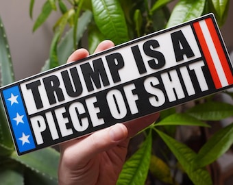 Imán anti-Trump - POS - Impresión 3D de alta calidad