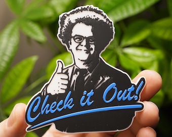 Steve Brule - ¡Échale un vistazo! - Imán grande de alta calidad impreso en 3D