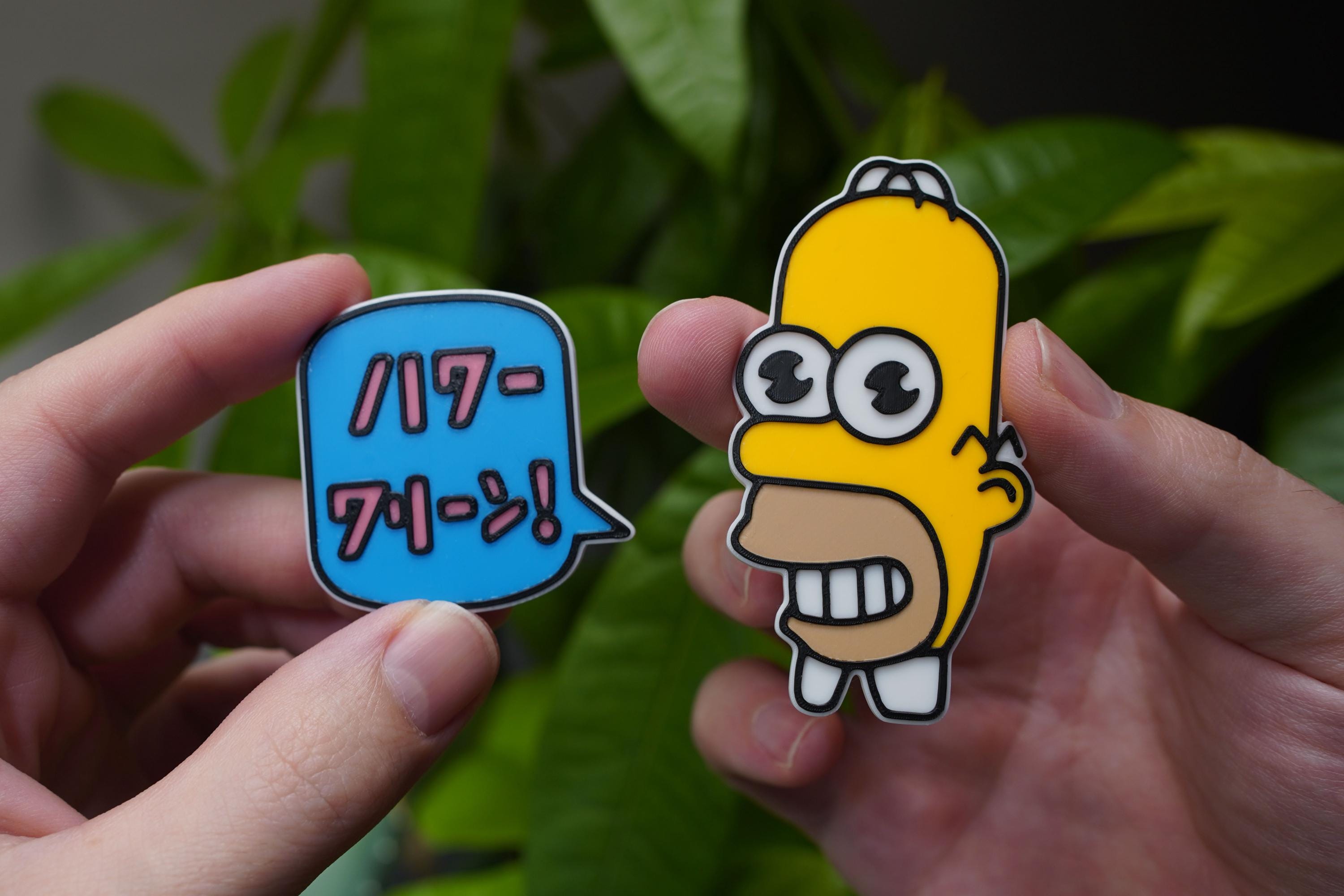 The Flintstones Fred and Barney Refrigerator Magnets In original