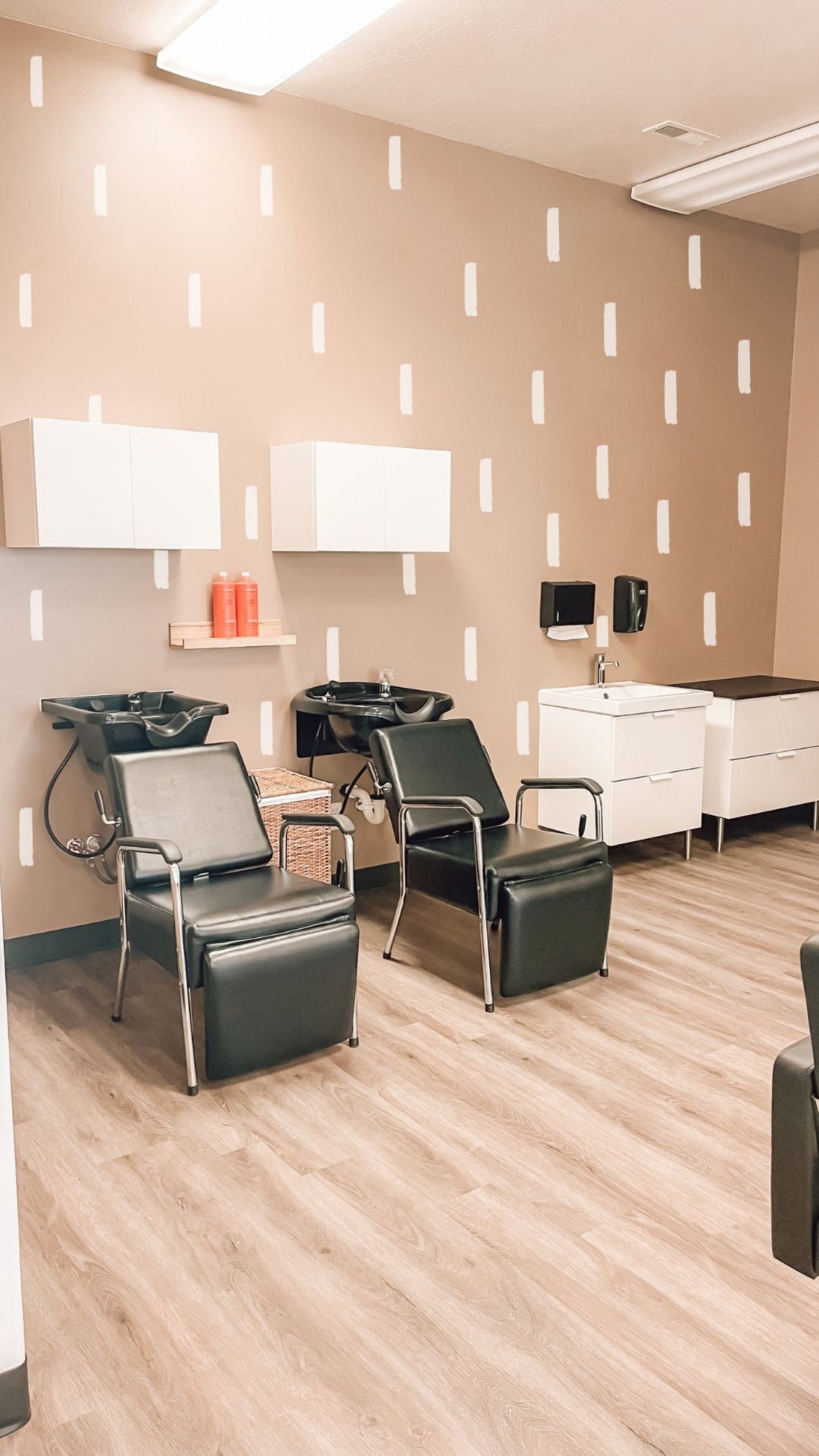 Paint Strokes Decal Strip Wall Decal Hand Drawn Paint Strokes Etsy