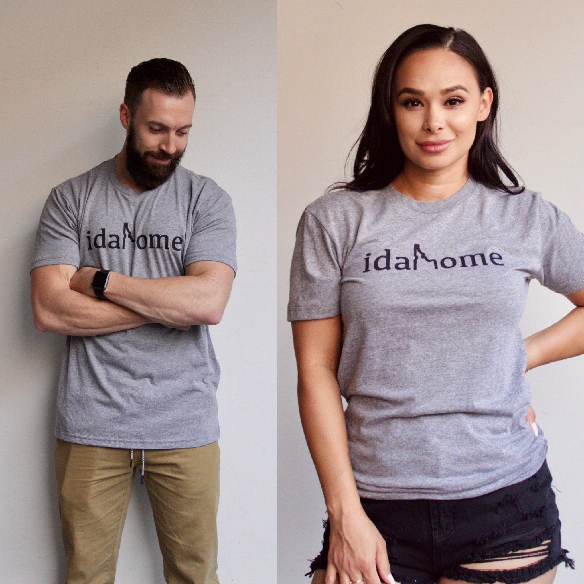 Idaho Home Graphic Tee T-shirt State 