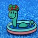 Monster Nessie Hard Enamel Pin Badge | Lochness Monster Pin Lapel Badge