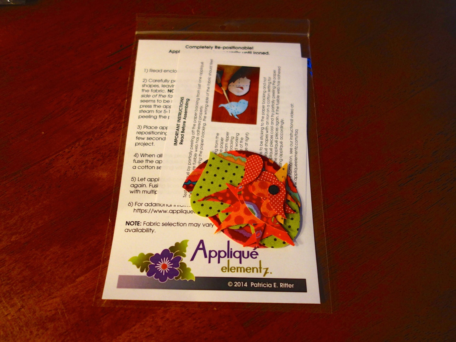 Applique Elementz Funky Chicken Color 4 Red Dotz Etsy