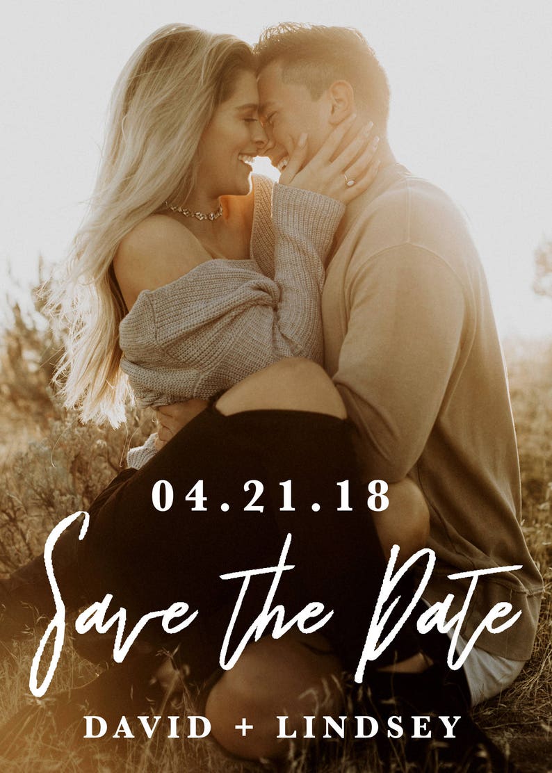 Save the Date Printable Save the Date Calligraphy Save the Date Wedding Invitation Save the Date Card Wedding Save the Date