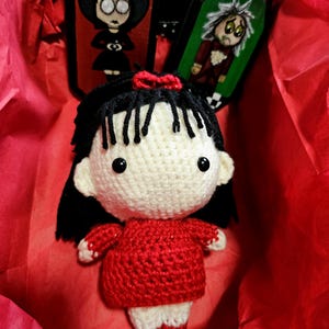 Lydia Deetz Crochet Plush Doll