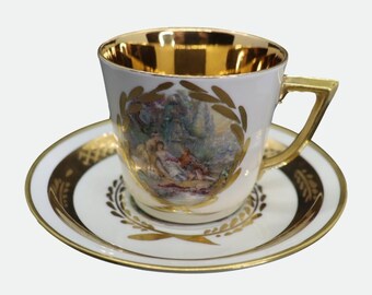 Royal Copenhagen Pocelain Cup with Saucer