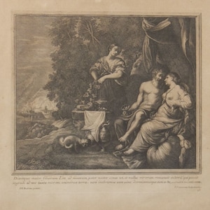 Etching after Peter Paul Rubens by Jacques Coelemans 1702