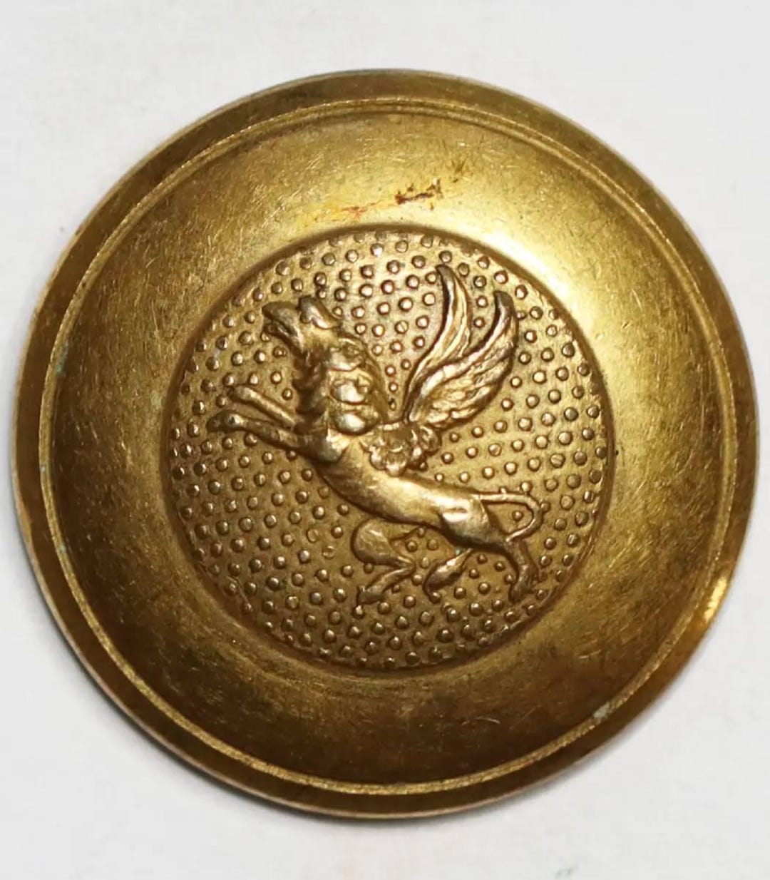 Swesh Button Vintage Södermanland Regiment Swedish Army Button BY C. Sporrong - Etsy