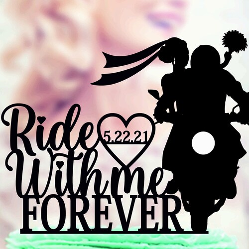 Ride With Me Forever Couple on Harley Davidson Harley Etsy