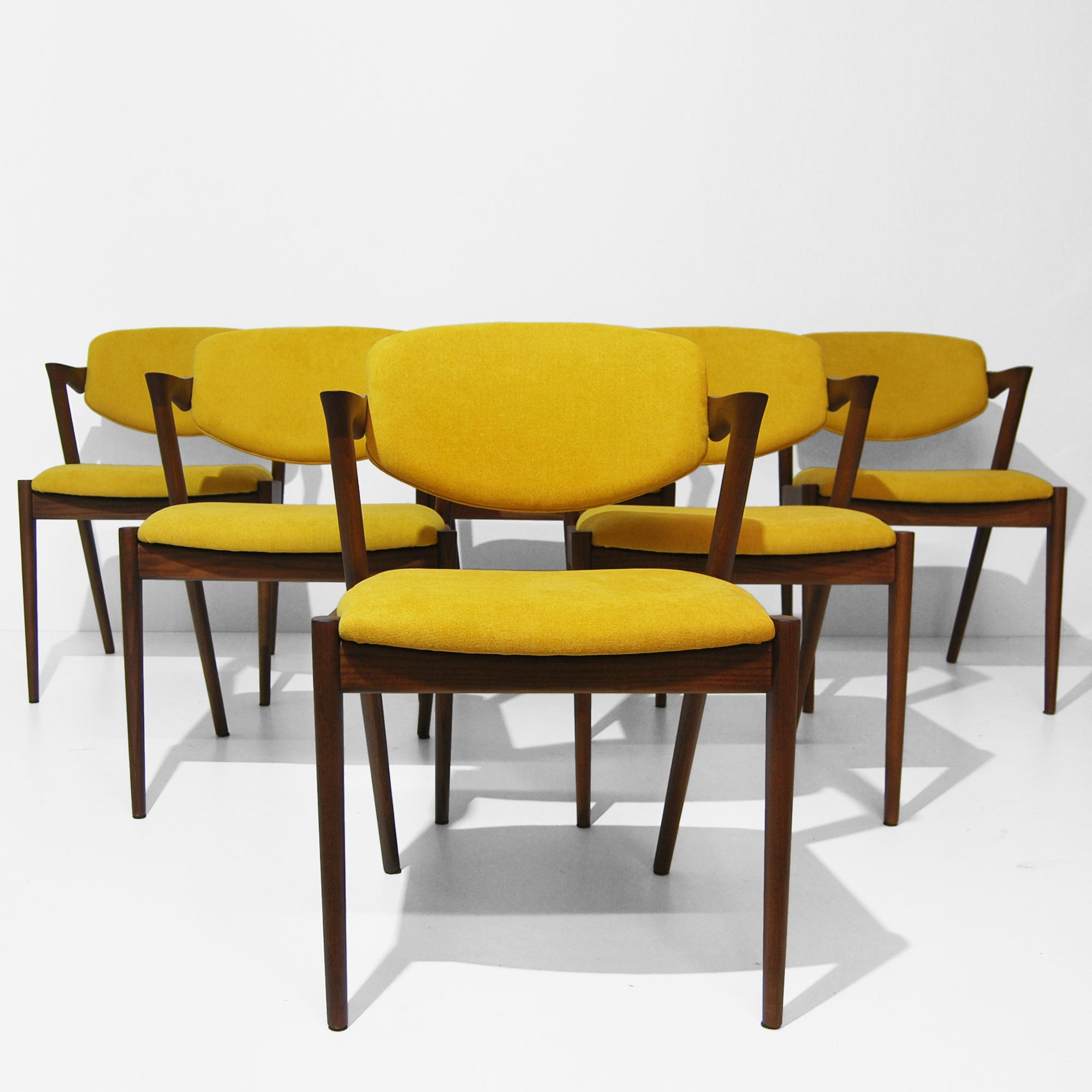 Chair Model 42 of Kai Kristiansen Mid Century Scandinavian Nordic Style Etsy