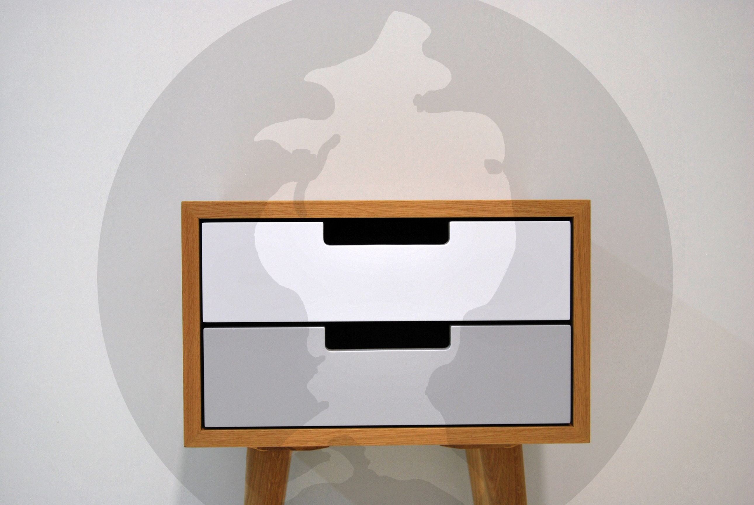 Pair of Nightstand night stand bedside table bed side Etsy