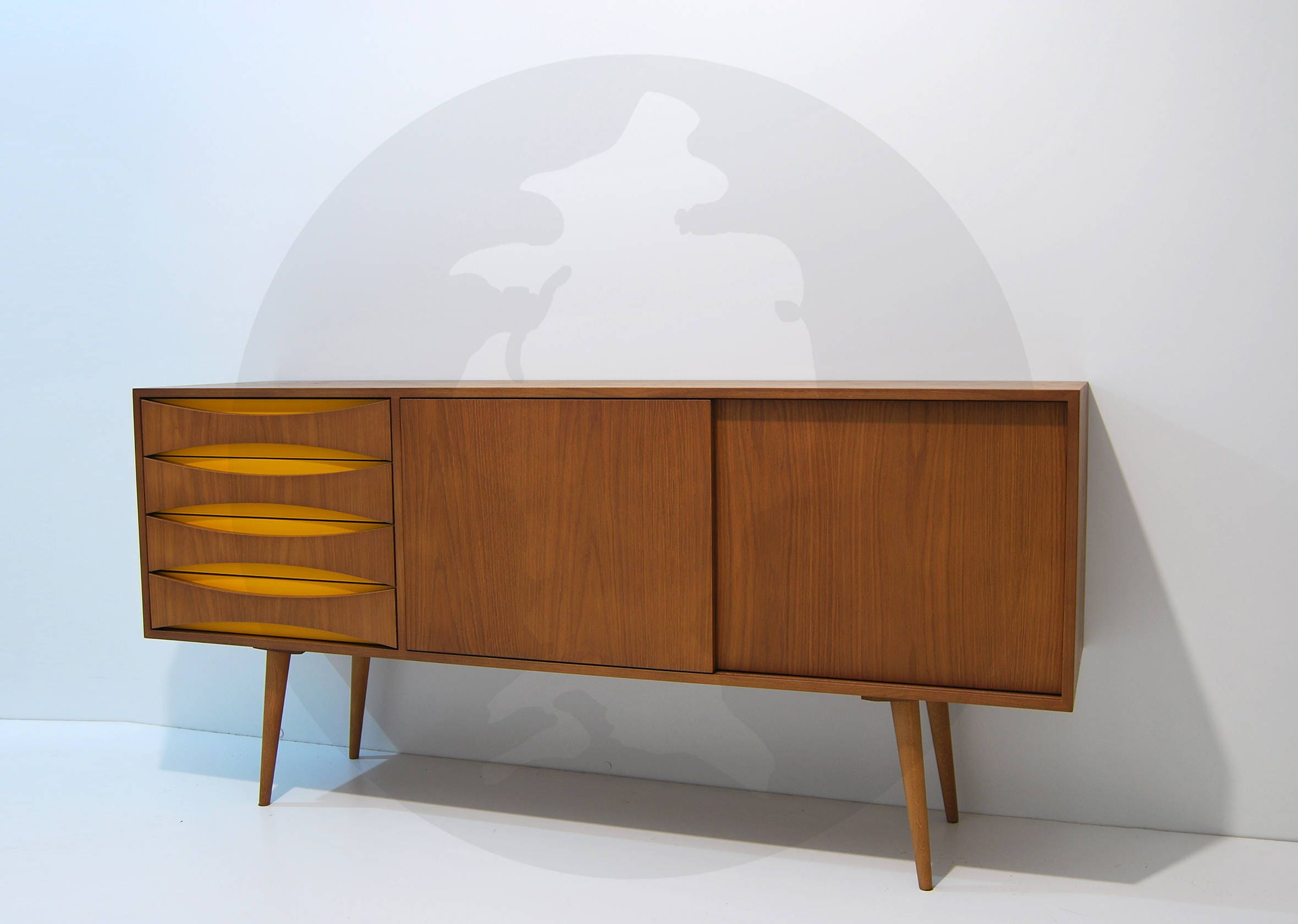 Sideboard Modern Mid Century / Living Room Furniture / Media | Etsy