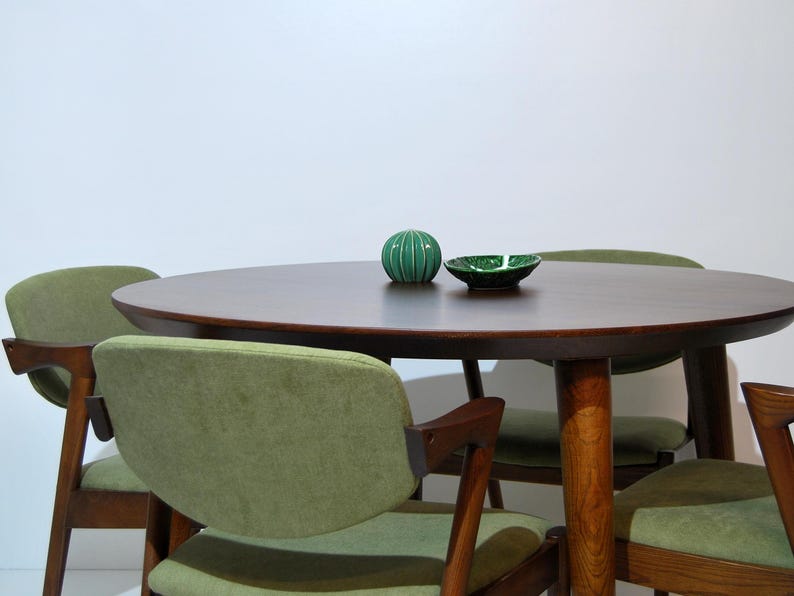 Sphere Chair Green Round Dining Table / Nordic Style / Scandinavian / Mid Century - Etsy UK