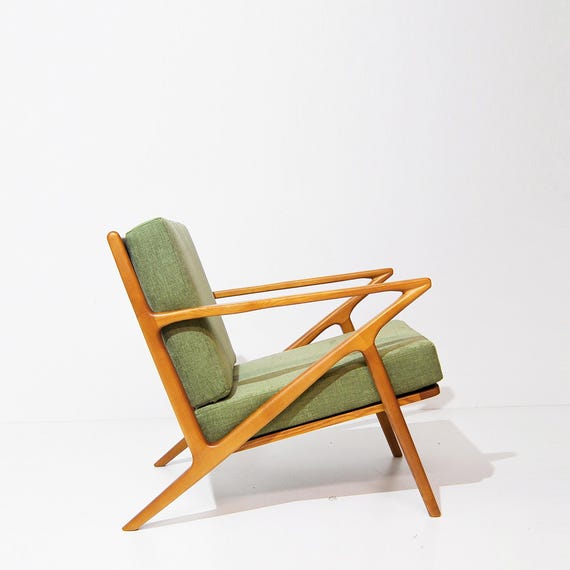 Mid century modern armchair / Lounge chair / Scandinavian chair / Nordic style / Danish style
