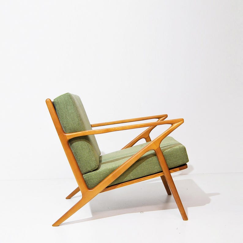 Mid century modern armchair / Lounge chair / Scandinavian chair / Nordic style / Danish style