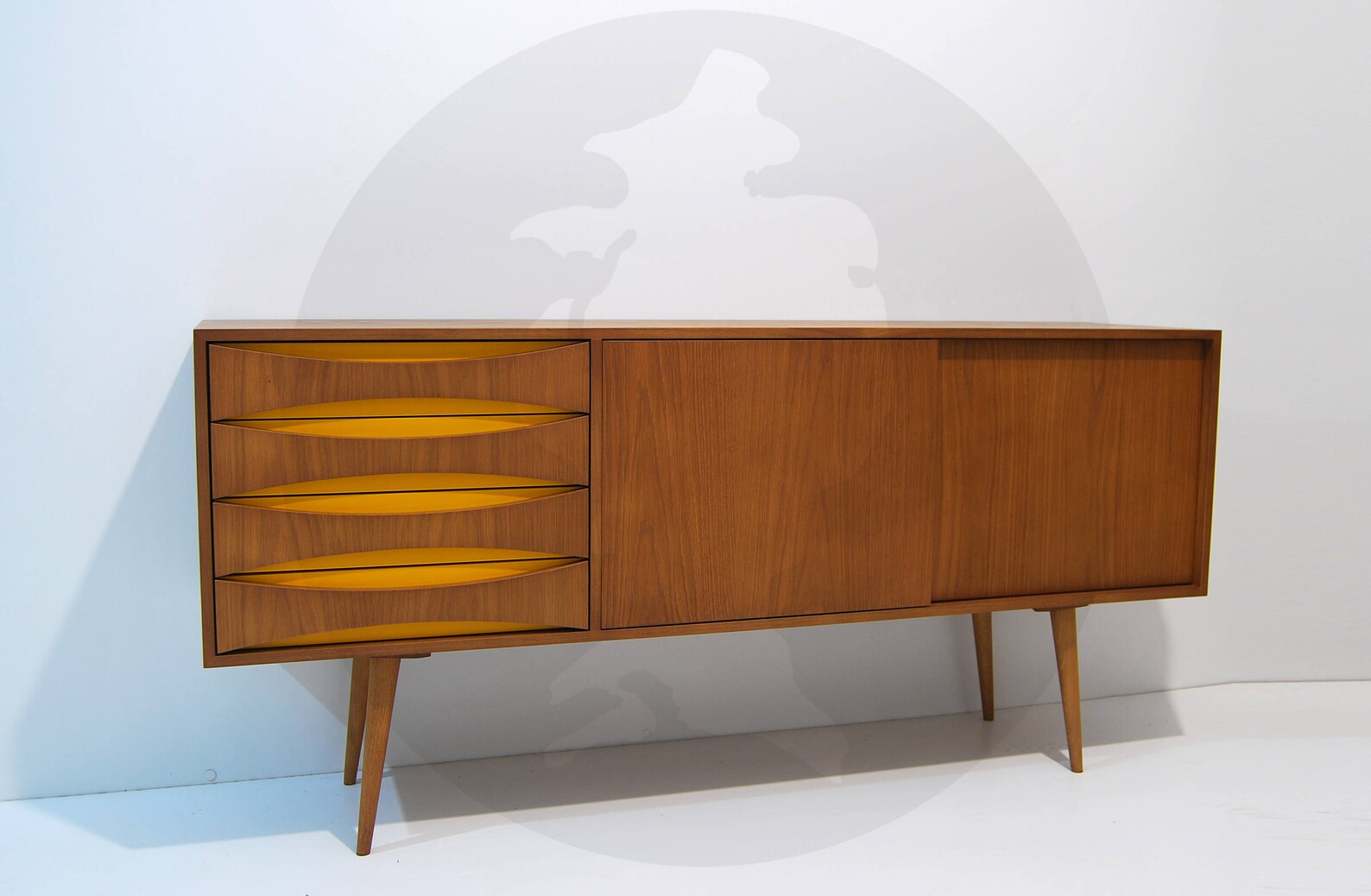 Sideboard Modern Mid Century / Living Room Furniture / Media Etsy — free download