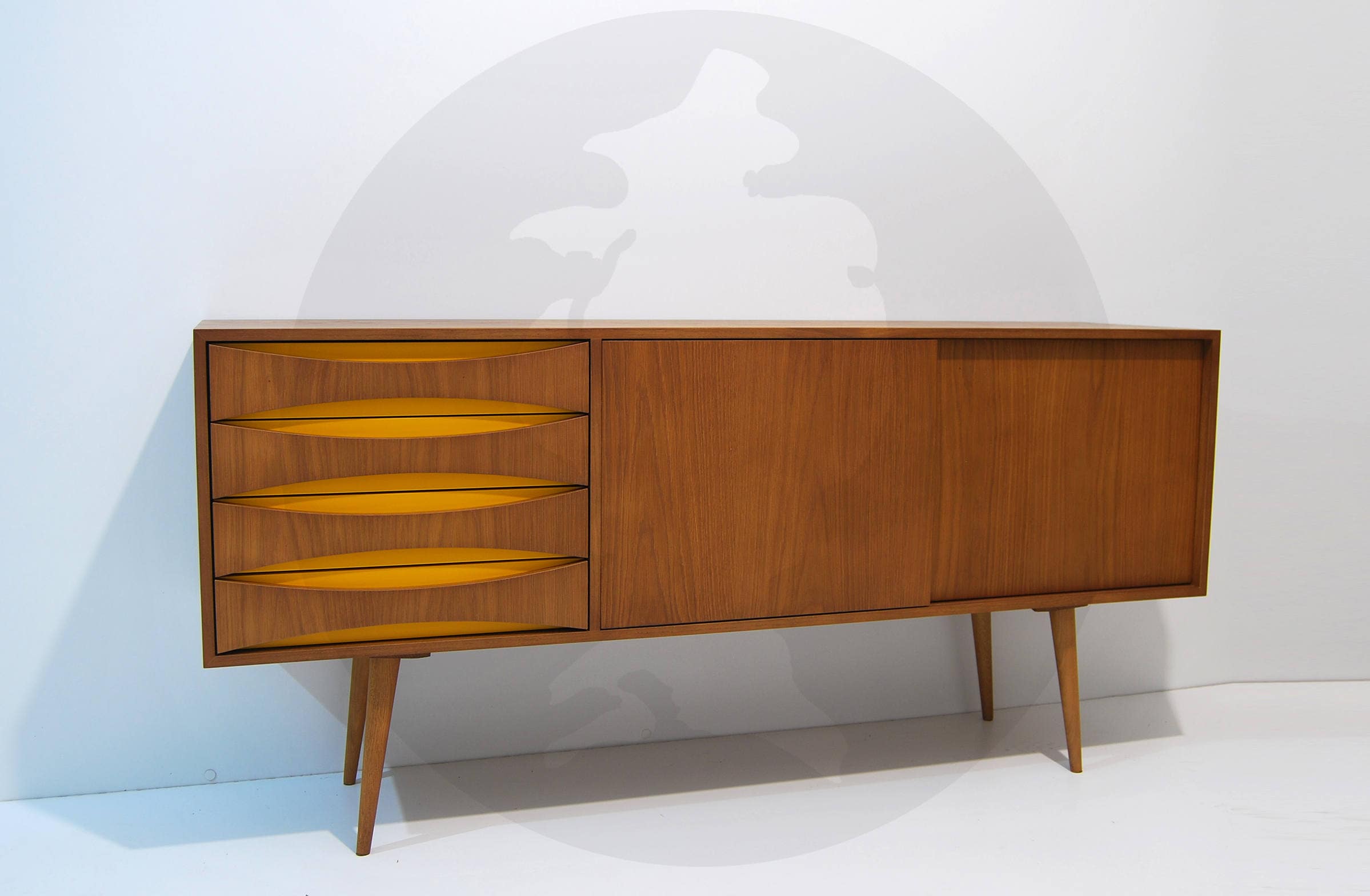 Sideboard Modern Mid Century / Living Room Furniture / Media | Etsy