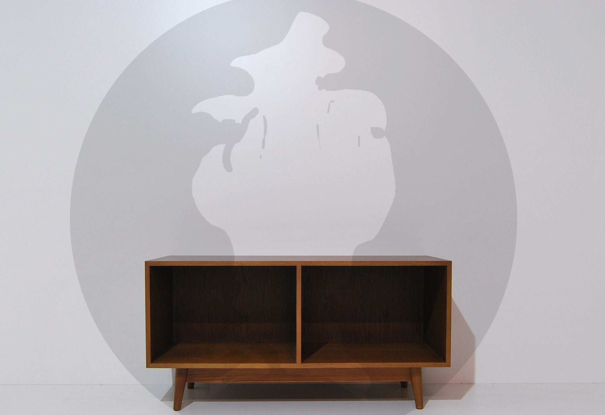 Vinyl-Schallplatte Lagerung Mid Century moderne Sideboard | Etsy