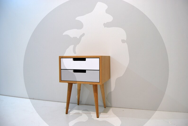 Pair of Nightstand night stand bedside table bed side | Etsy