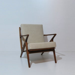 Sessel im Mid-Century-Modern-Stil / Lounge-Sessel / Dänischer Stil / Skandinavisches Design / Retro