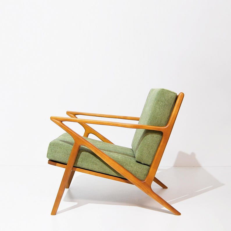 Mid century modern armchair / Lounge chair / Scandinavian chair / Nordic style / Danish style