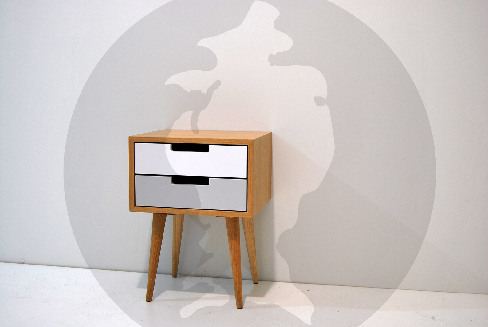 Pair of Nightstand night stand bedside table bed side Etsy