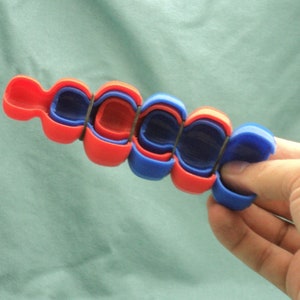 3d Printed Rattlesnake Rattle Model