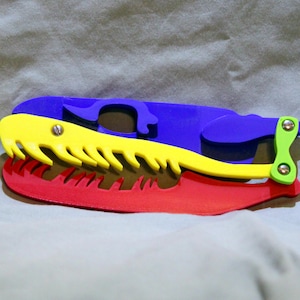 3d Printed Python Cranial Kinesis Model