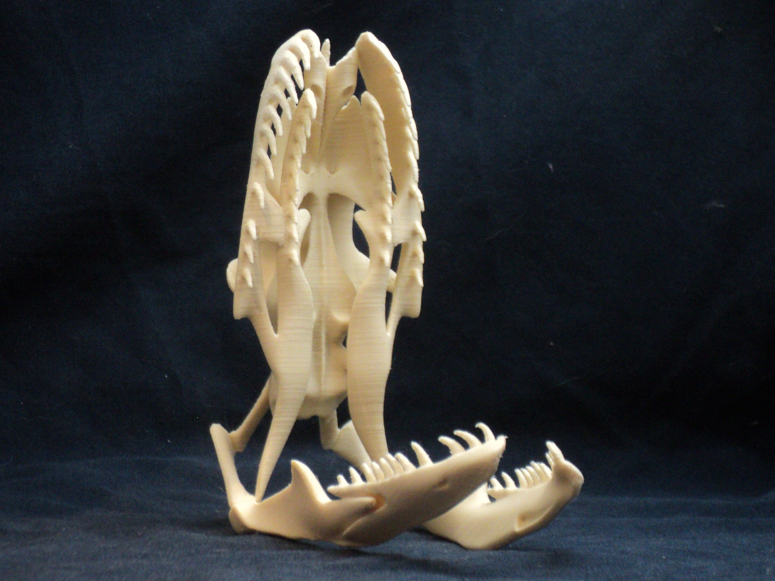3d Printed Python Skull - Etsy