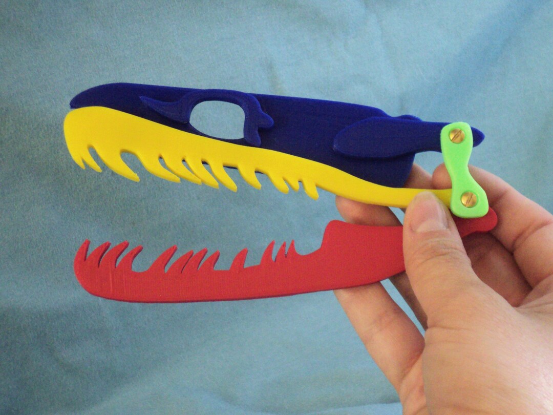 3d Printed Python Cranial Kinesis Model - Etsy