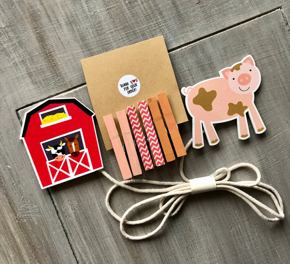 Farm Themed Art Display Hanger Kid's Art Work Display Etsy