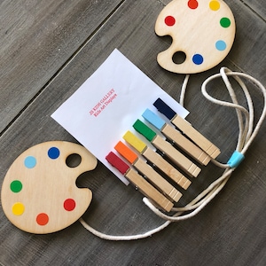 kids childrens Art work  Display, children&#39;s art display, Art Work Display, Photo Display, Kids Wall Art, clothespin, childs art display