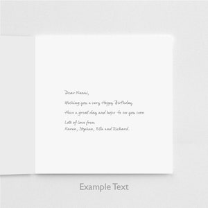Personalised 50th Birthday Card for Her, Women, Sister, Wife, 50 Birthday Card, Card for Him , Girlfriend, Best Friend, Fifty, HBNA83 image 8