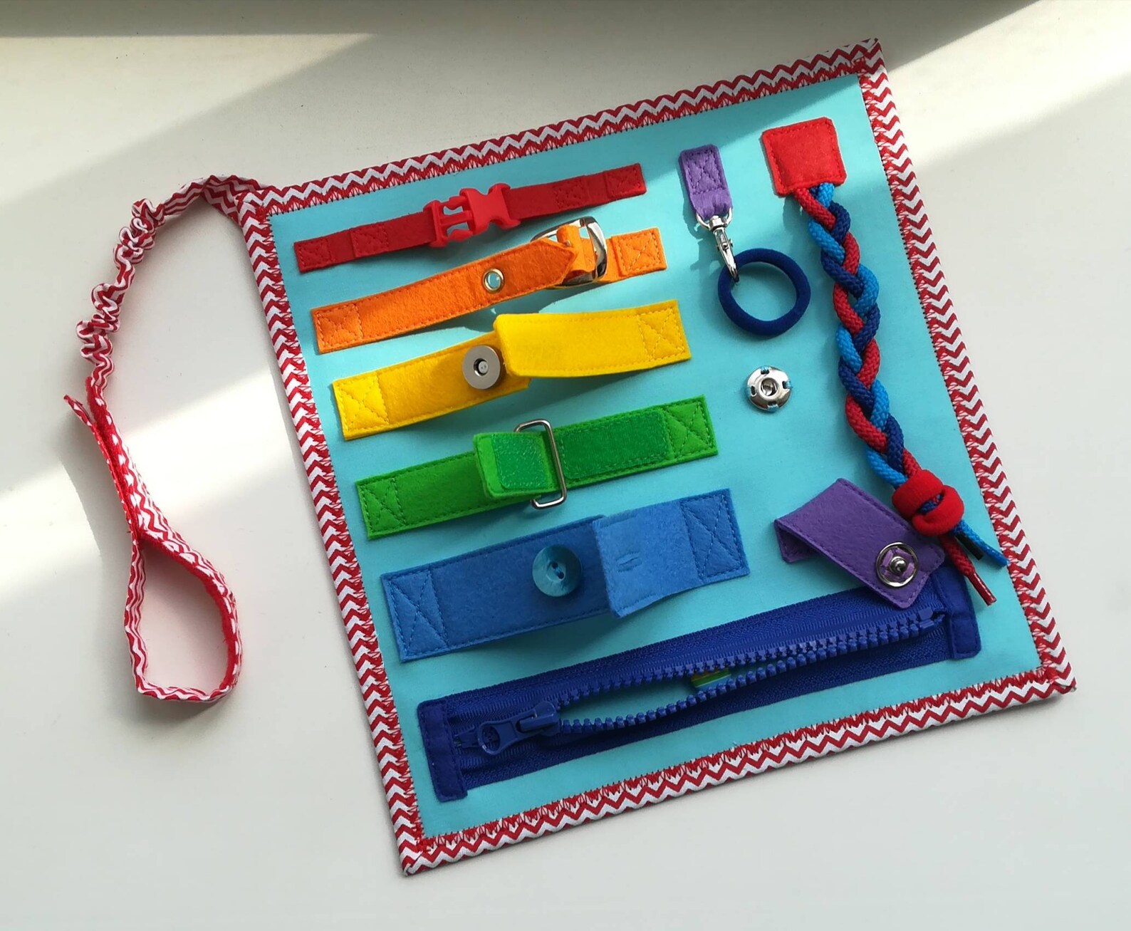 Fidget Activity board Sensory activity Fine motor skills Etsy