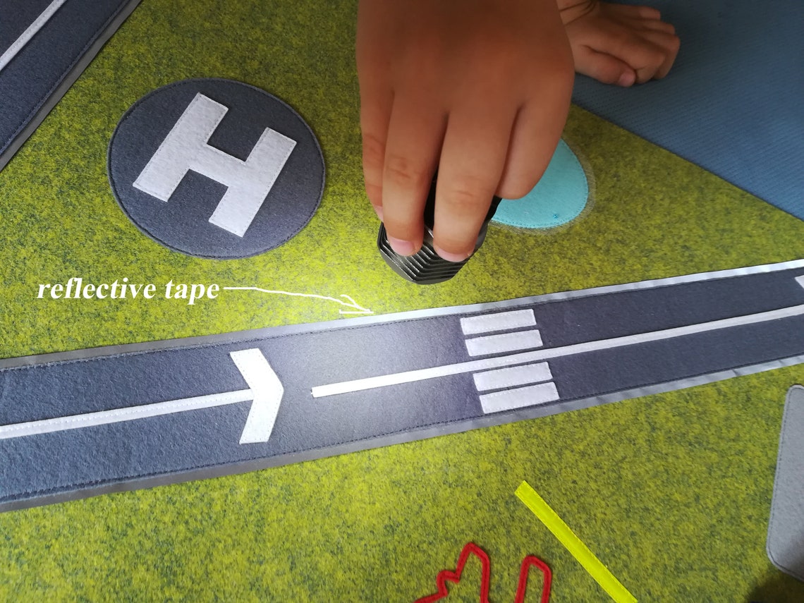 Play mat airport Airport playmat Airport runway Car play | Etsy