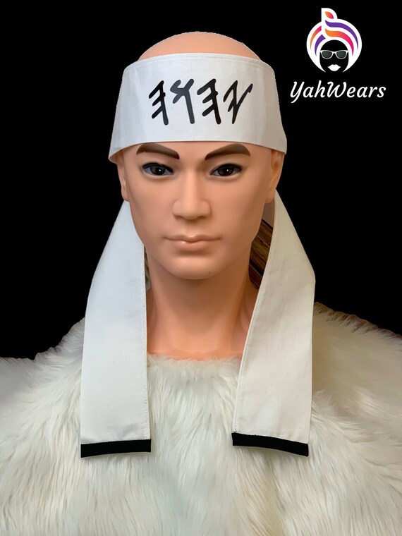 Mitra blanca hecha a mano turbante blanco ropa hebrea ropa Yah diadema blanca israelita hebrea judia tribu de Juda regalo para hombres Etsy Espana