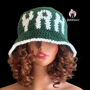Chapéu de pescador YAH para mulheres e homens, chapéus grandes feitos à mão, Salmo 68, YHWH, Nomes de Deus, Hebreus Israelitas, Tribo de Judá, Aleluia, Yahwears