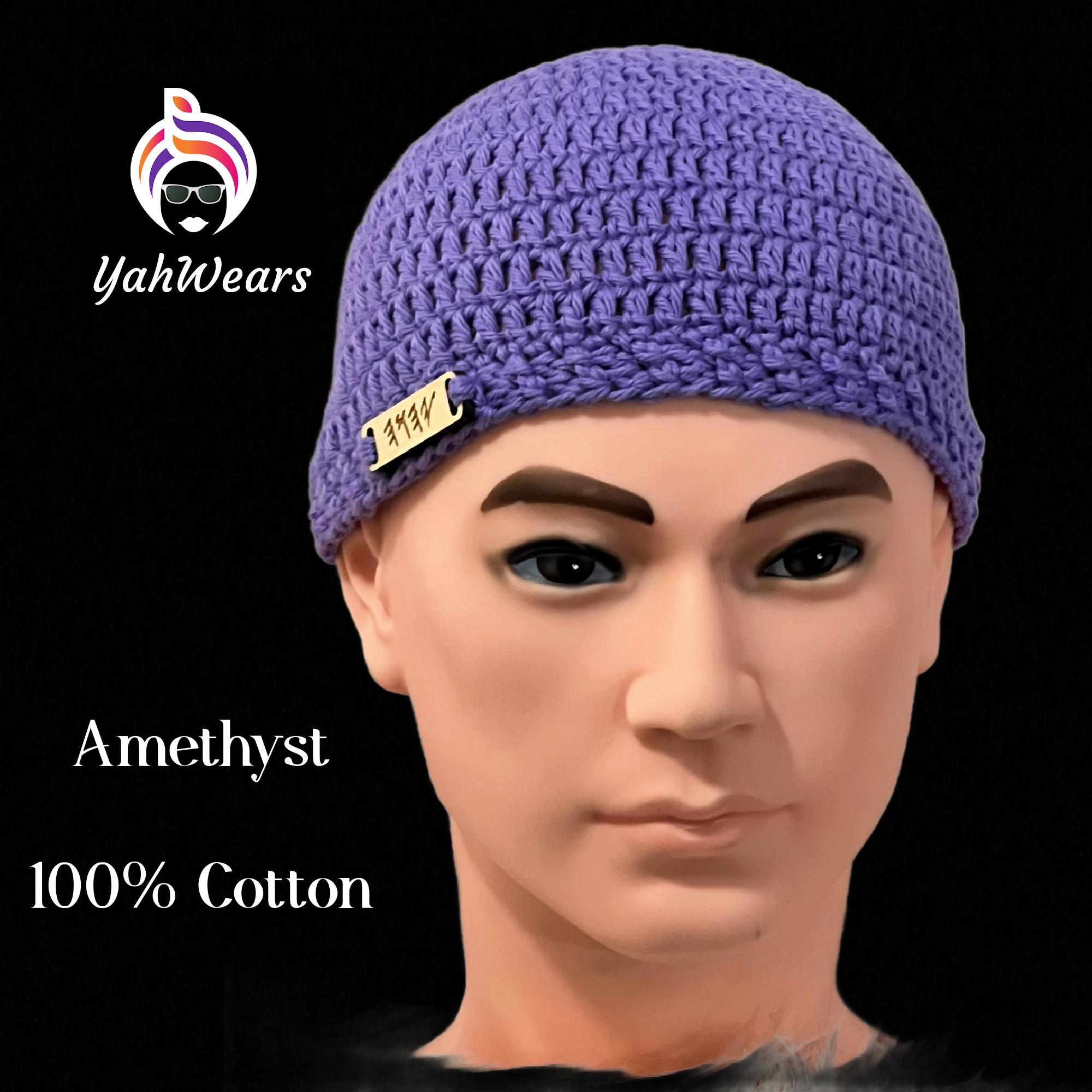 Stylish Cotton Beanie, Handcrafted Kippah, Unisex Versatile Kufi