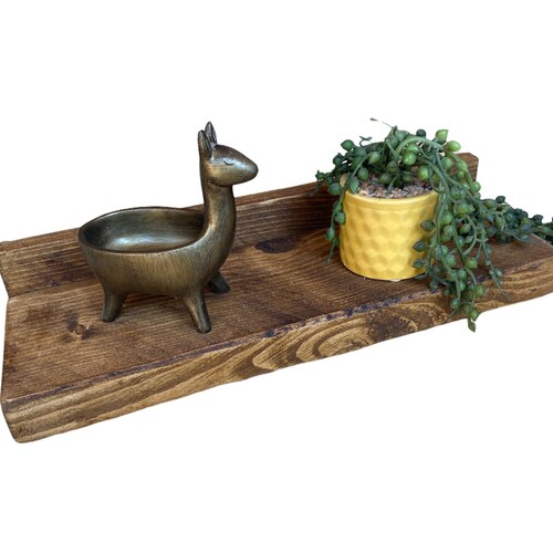 3 Chunky Shelves Wooden Shelves Rustic Ornament Shelf Etsy UK