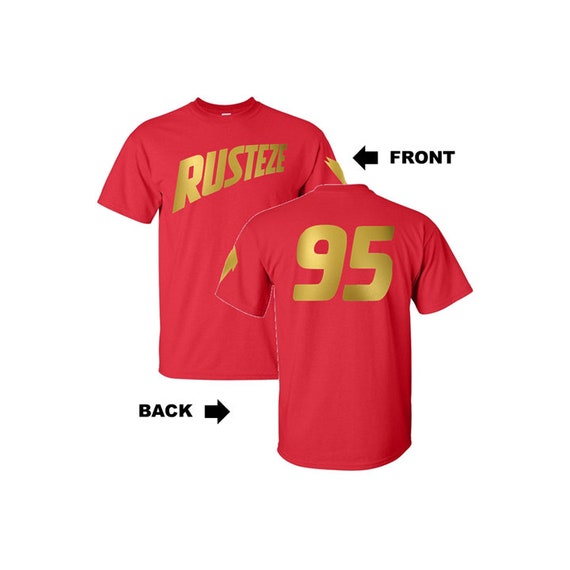 New Rust-Eze Lightning McQueen T-Shirt 