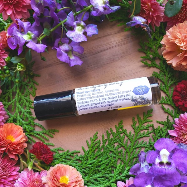 Third Eye Oil Perfume | Ritual oil | chakra balancing
