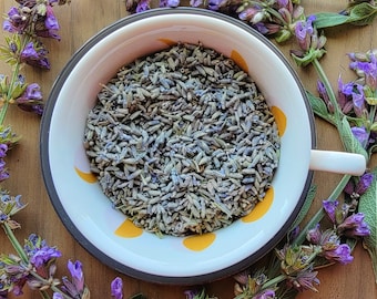 Gedroogde lavendelknop | Lavandula x intermedia | Kruidenblad | Hekserijkruiden | kruidenthee | Magische benodigdheden | Heksen Apotheker