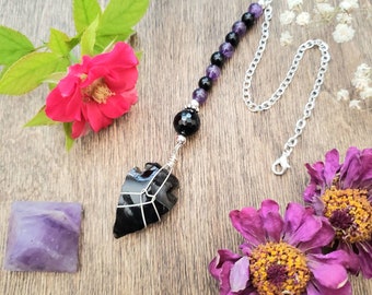 Protection Car Charm - rear view mirror accessory - Amethyst charm - mirror charm - rear view mirror charm - travel safe - Goddess Artemis