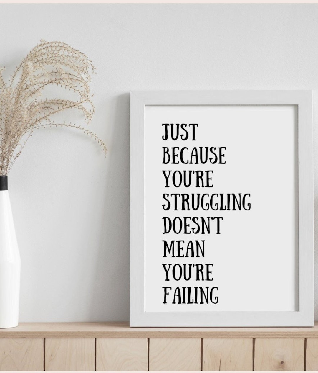 Just Because You're Struggling Doesn't Mean You're Etsy