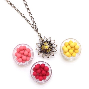 Aromatherapy Jewelry, Aromatherapy Necklace, Essential Oil Diffuser Necklace, Diffuser Pendant, Sun Aromatherapy Locket